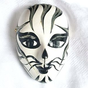 Face Brooch Handmade